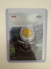 2025 Topps Chrome F1 Gabriel Bortoleto Helmet Collection Refractor RC