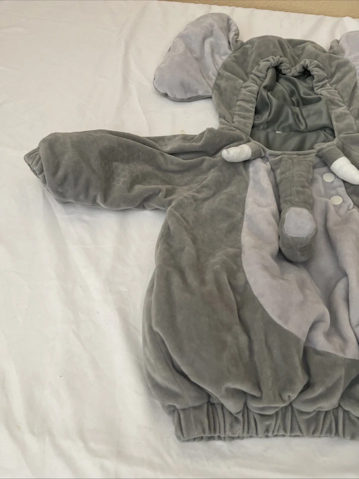 Elephant Plush Halloween Costume 12/24 Months Babies Infants - Image 2 of 3