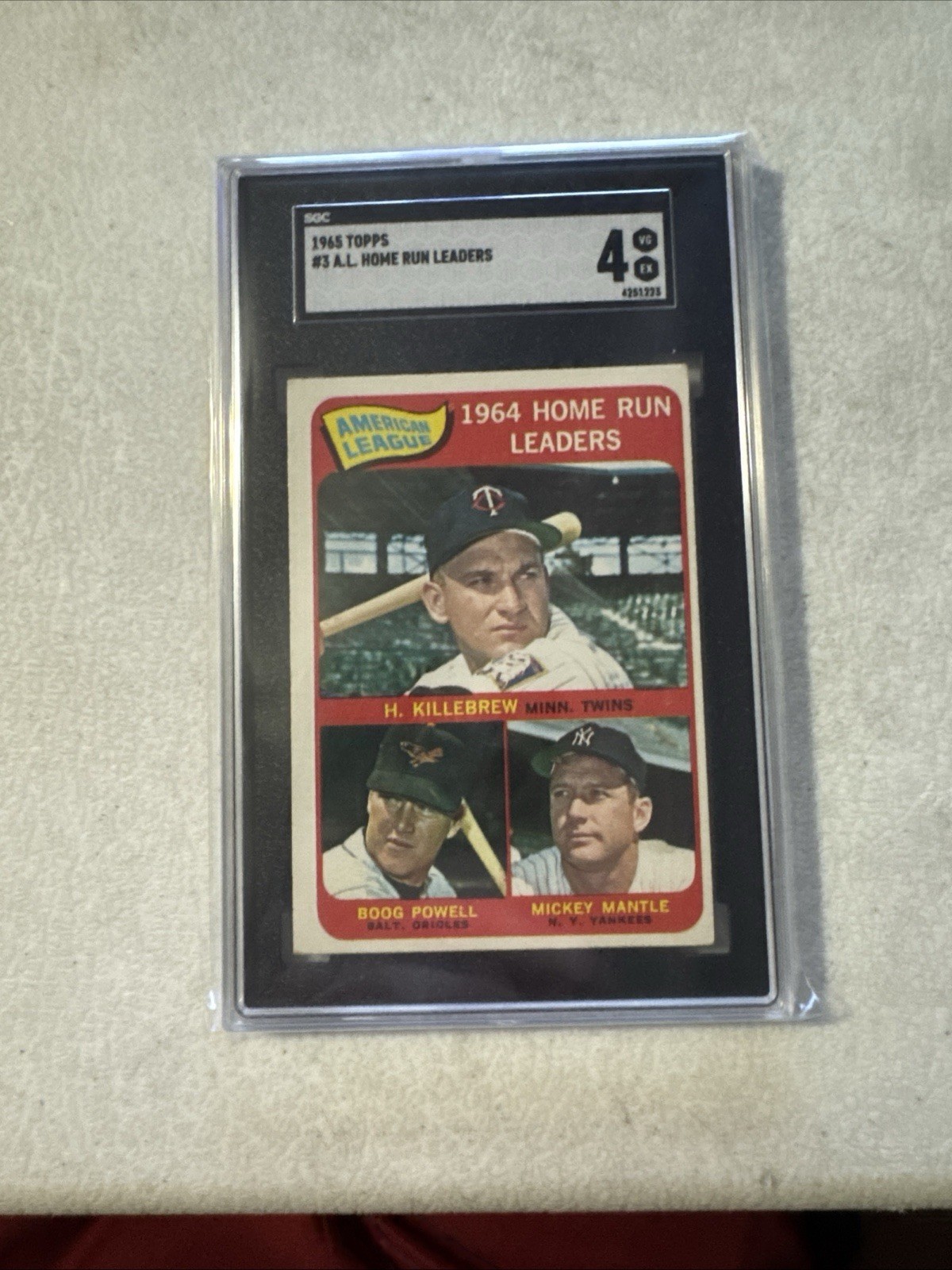 1950s-1960s Vintage Baseball & Basketball Card Collection SGC PSA Graded Mantle view 12