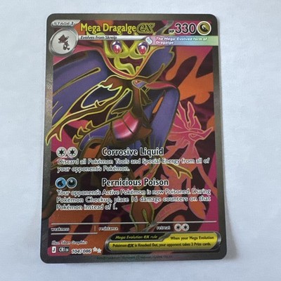 Mega Dragalde Ex 104/086 Full Art Chaos Rising