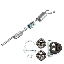 Auspuff fur Mercedes Benz W210 E 200,220,230 2.0 2.0D 2.2D 2.3 +Montagesatz