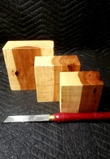  6"×6"×3" Hickory Turning Blanks Spindles. Bowl Blanks Pepper Mill. Woodturning 