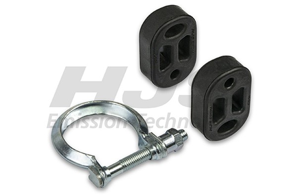 Montagesatz Abgasanlage HJS 82 22 4653 FüR Peugeot 2A 206 CC 2D EndschalldäMpfer-image