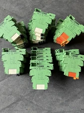 Lot of 5 Phoenix Contact PLC-BSC-120UC/21-21 Relay Bases w/DPDT Relay 2961202