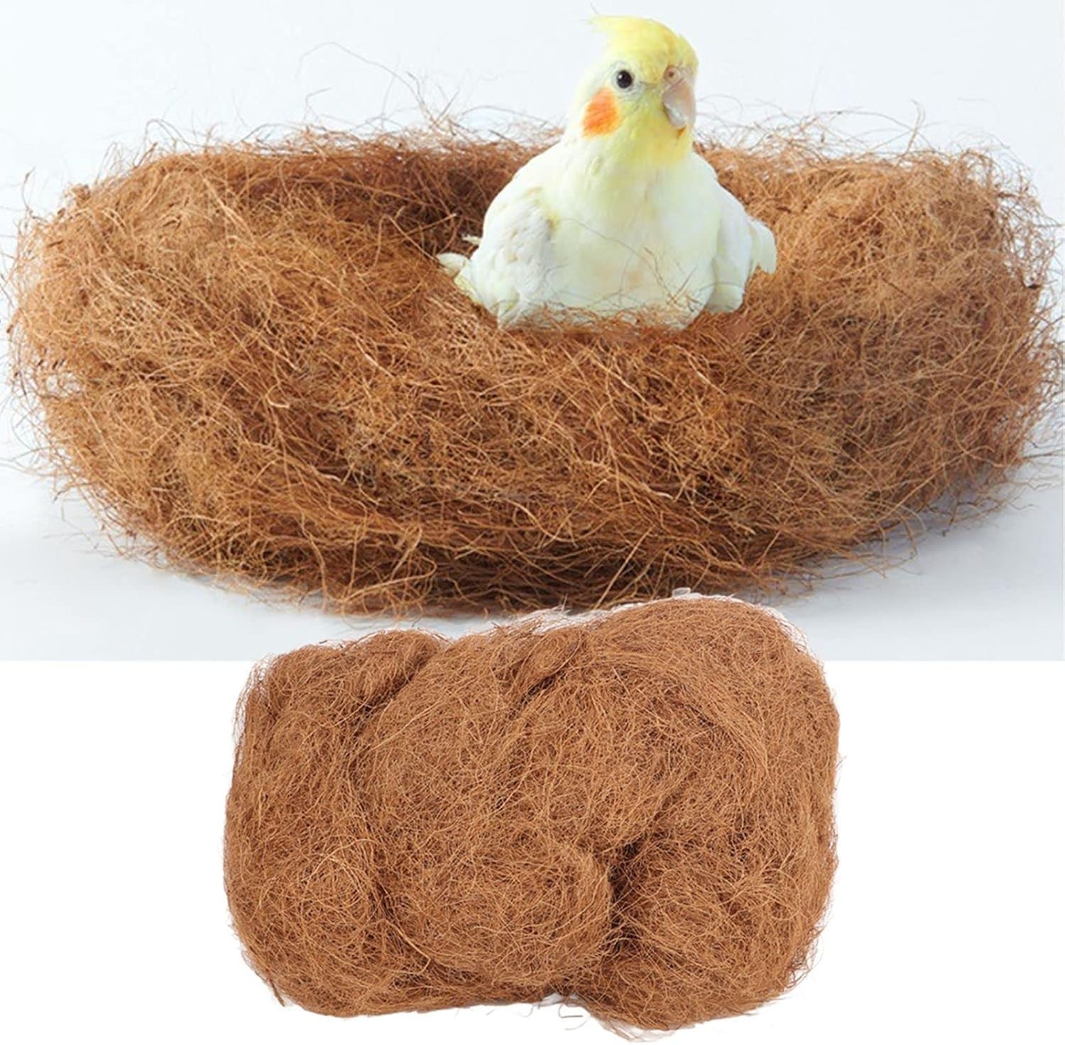 Fibre de coco Topiky isolante pour nid de perroquet résistant à l'humidité