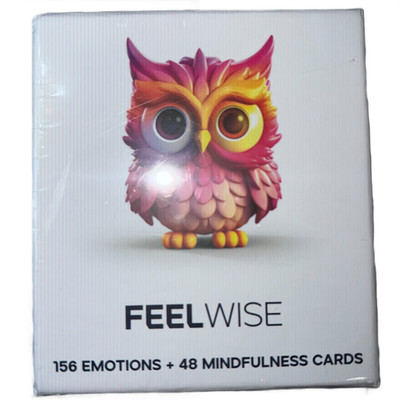 FeelWise Emotional Intelligence Card Deck 156 Emotions New Sealed