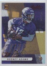 2017 Panini Absolute Rookie Spectrum Red 45/100 Rodney Adams #171 1b9b