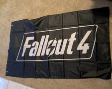 Fallout 4 Employee Video Game Promo Flag /Bethesda