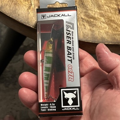 Jackall Riser Bait 007R Sinking Crankbait NIP NIB COMB SHIP 