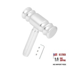 Universal Car T-handle Shift Lever Knob Shifter Replacement Silver Tone Long Universal Car T-handle Shift Lever Knob Shifter Replacement Silver Tone Long