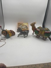 Vintage Collectible Toys, Lot, Buzzy, Bee, Jumping Zebra And Camel Read