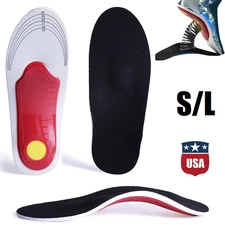 Orthotic Shoe Insoles Inserts Flat Feet High Arch Support Plantar Fasciitis USA