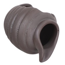 Ceramic Jar Water Fountain: Indoor Outdoor Circulating Water Feature - Rustic