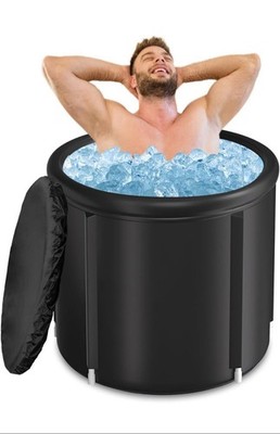 Ice Bath Tub Robust, Extra Large Cold Plunge Tub with Cover, 97 Gallons Cold Wat