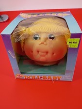 Doll Baby Doll Head Blonde Yarn Hair The Original Martha Nelson Thomas