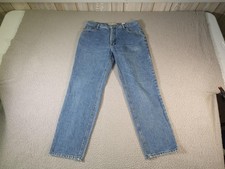 Vintage Bugle Boy 705 Jeans Mens 34x29 Blue Baggy Denim Skater Skateboarding