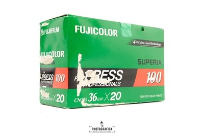 Fujifilm Superia 100 135-36 Press Pack 20 Rolls EXP. 03/03 - Fridge Stored