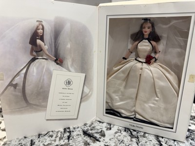 1997 VERA WANG BARBIE BRIDE  LIMITED EDITION 1st IN SERIES BY MATTEL Damaged Box