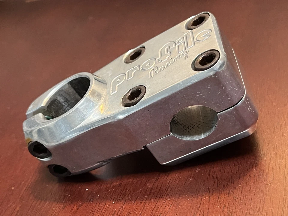 Profile Racing Gen 1  90’s 1 1/8” Clamp On Stem Pro XL Polished Excellent Shape - Image 2 of 4