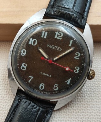 Vintage Soviet Men's Watch VOSTOK Wostok 2209 USSR Mechanical Men's Serviced
