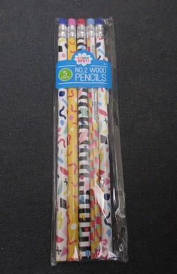 Color Spot No. 2 Pencils Pack of 5 Party Theme - NEW    dxd