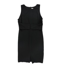 bar III Womens Solid Bodycon Dress, deepblack, M