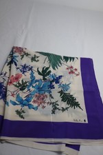 VALENTINA 100% SETA SILK TIE SCARF FOULARD MADE IN ITALY VINTAGE CLASSIC