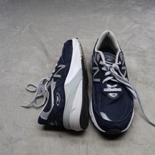 New Balance Womens 9 Running Shoes Blue 990v6 Mesh Suede Cushioned Chunky USA