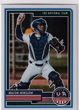 2023 USA BASEBALL RC MACON WINSLOW ROOKIE STARS & STRIPES #3816