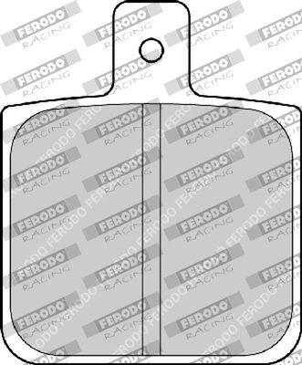 Brake Pad Set, disc brake FERODO RACING FRP506R - Picture 2 of 2