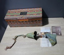 Vintage NEW PAOLO SOLERI Cosanti ARCOSANTI Bronze Bell Brutalist