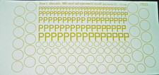 Prototype "P" British Experimental A/C Markings used from 1941-1951 DECALS 1/72