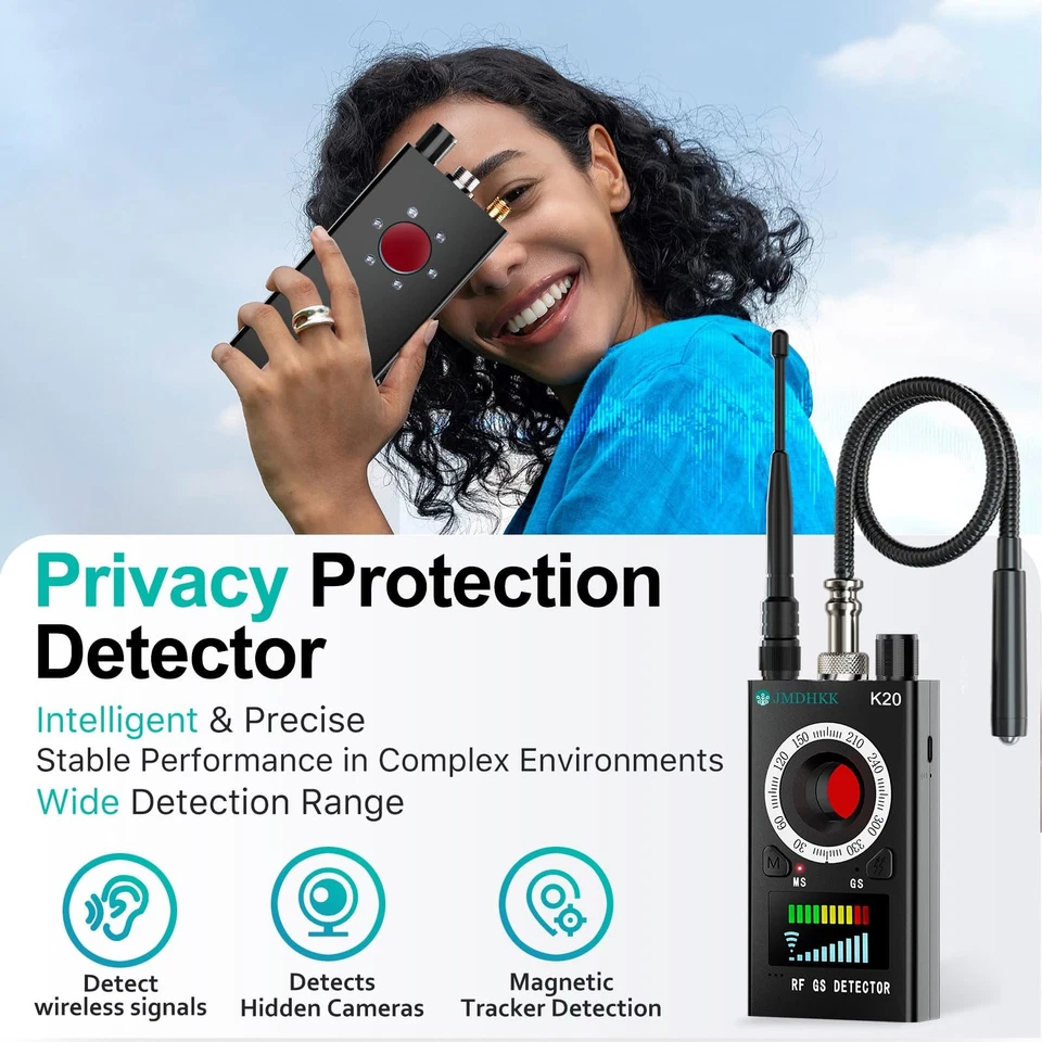 Hidden Camera Detector, Bug Detector & GPS Tracker Detector – RF Detector & C... - Image 2 of 4