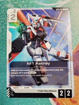 Gundam Card Game M1 Astray GD01-081 C New Type Rising NM/M