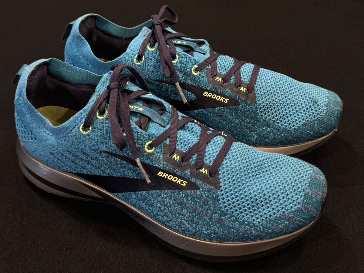 Size 13 - Brooks Levitate 3 Navy Green for sale online | eBay