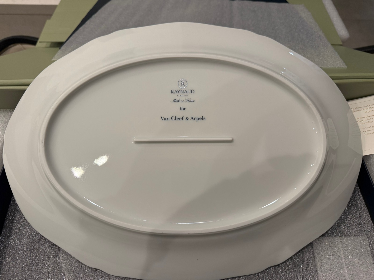 Van Cleef Arpels Raynaud Limoges Platter NEW IN VCA BOX | eBay