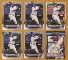 2025 (5) JOJO Parker - Bowman Chrome 1st Mega Refractor Lot Toronto Topps SP