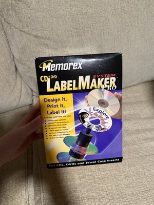 Memorex CD & DVD Label Maker Kit System Pro New Sealed ( No Jewel Case Inserts)