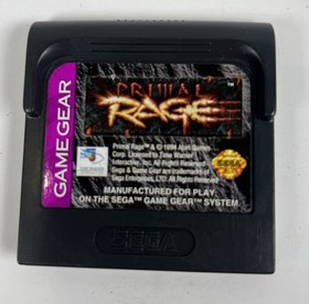 Sega Game Gear Lot w 7 games Case Power Back & Screen TESTED-