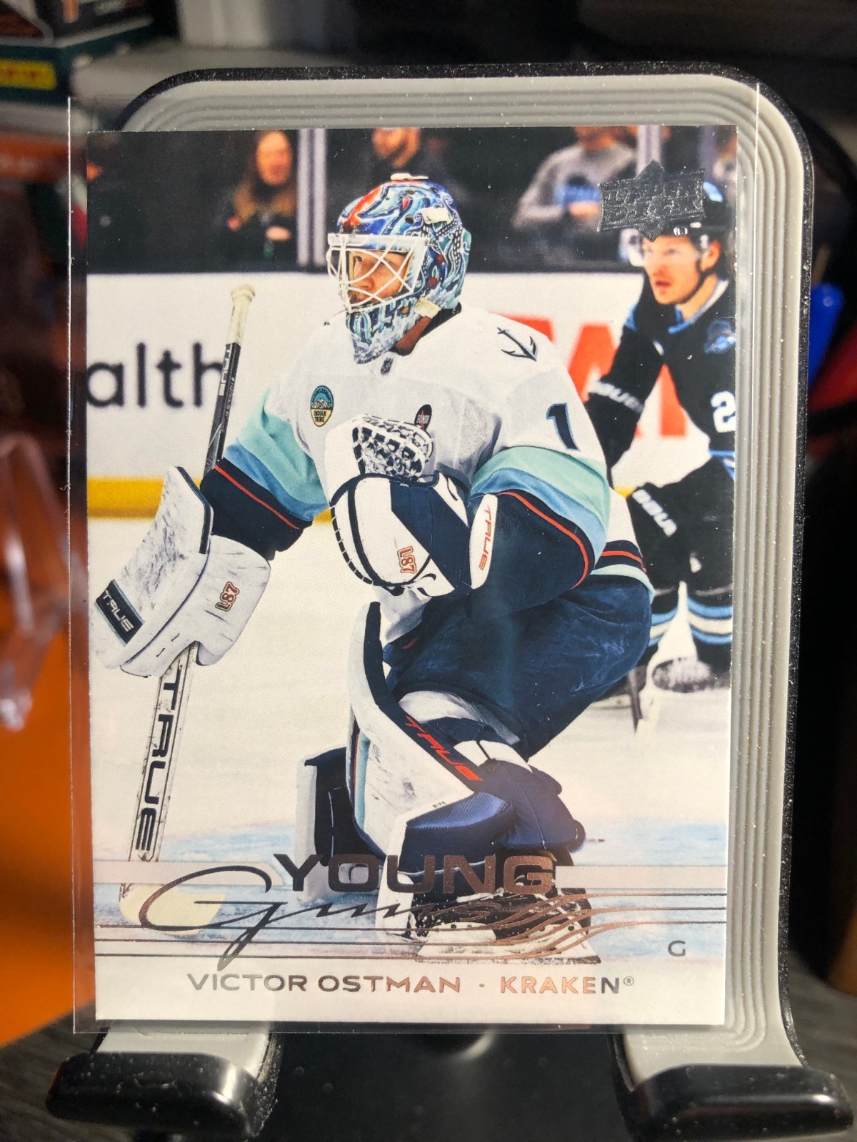 2025-26 Upper Deck Series 1 Victor Ostman Young Guns #245 Rookie