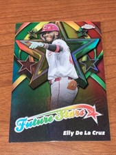2025 Topps Chrome Elly De La Cruz Future Stars #FS-7 Cincinnati Reds Mint