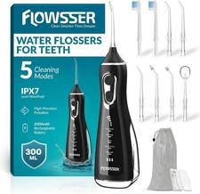Irrigador Dental Hilo Dental con Agua para la Limpieza de los Dientes 200ml NEW