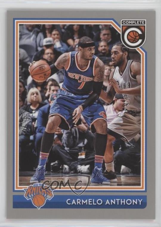 2016-17 Panini Complete Silver Carmelo Anthony #158 HOF 03rx