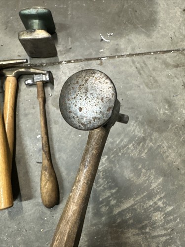 Auto Body Tack Sheet Metal Planishing Hammer Lot W/ Dolly Snap On Dixon Osborne - Bild 19 von 23