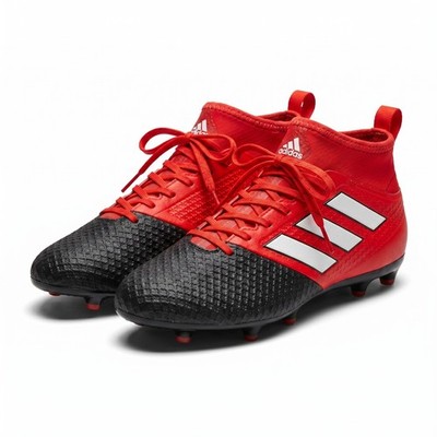 Adidas Ace 17.3 Primemesh Fußballschuhe in Rot und Schwarz Größe UK 8