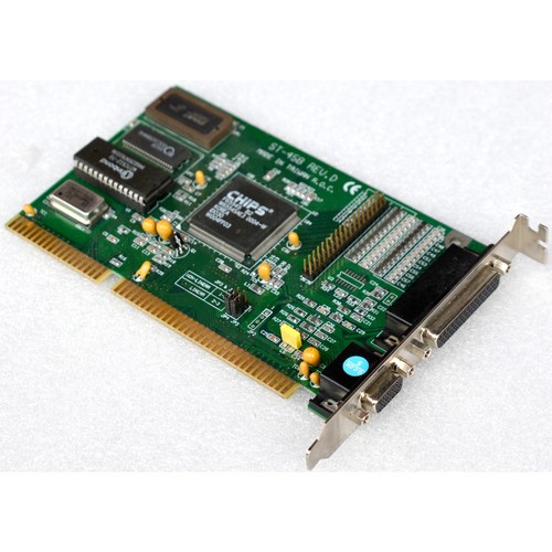 Isa Graphique VGA 15-PIN + 44 Pol Industrie Connecteur F65545 B2 W65545AE3 M349 - Photo 1 sur 2