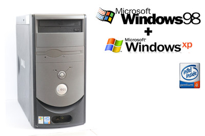 Dell Dimension 2400 Intel Pentium 4 2.4Ghz 512MB RAM 120GB Windows 98/XP Gaming