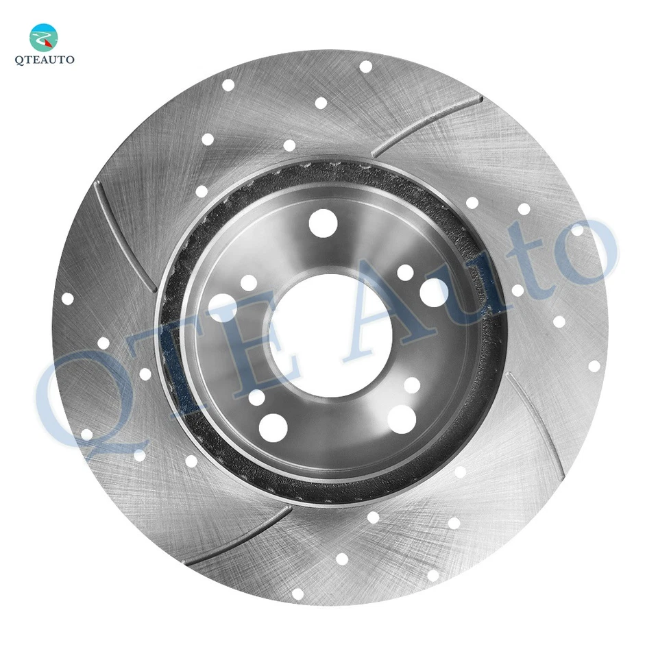 Rotores de freno ranurados perforados 4 piezas delanteros 262 mm-traseros 260 mm para Acura ILX 2013 2014 Foto 3 de 4