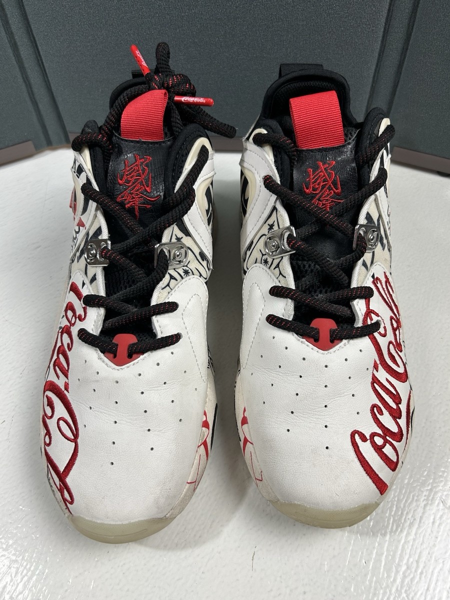 Anta X Coca Cola Men's Size 9 RARE Sneakers Shoes Graffiti Art Red