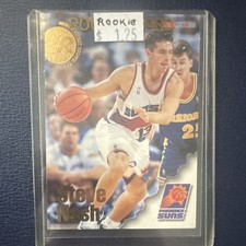 SkyBox 1996-97 NBA Hoops Steve Nash Rookie #304 Phoenix Suns Basketball Card. rookie card picture